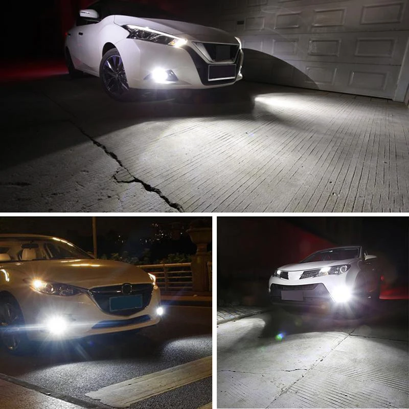 2x H7 светодиодный фонарь для автомобиля, противотуманный светильник s 3030, светодиодный светильник для вождения автомобиля, автомобиля, грузовика, 12 Вт, 12 В, 24 В, 6000 К, белый, DRL