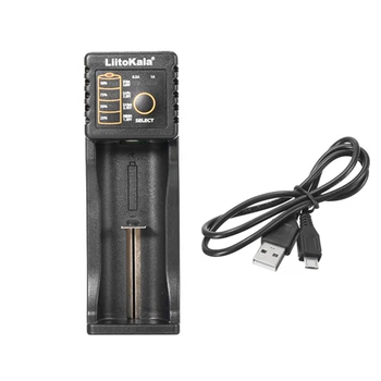 

LiitoKala Lii-100 0.5A/1A Li-ion Ni-MH USB Battery Charger 18650 18490 18350 17670 17500 16340 RCR123 14500 10440 smart chargers