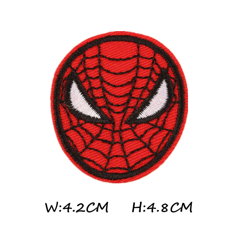 Spider Man Iron on Patch Marvel Embroidered Applique 