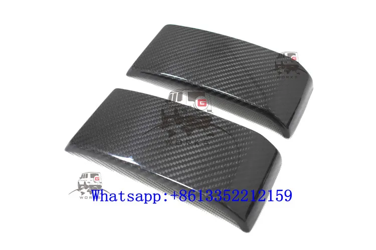 G class w464 G63 G500 eurocar style front bumper rear bumper cover for G wagon w463A G500 G63 dry carbon fiber bumper cover (9)