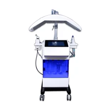 

Multifunction 8 In 1 Hydro Dermabrasion Facial Lifting SPA Machine With PDT Water Oxygen Skin Cleaning Massage Device