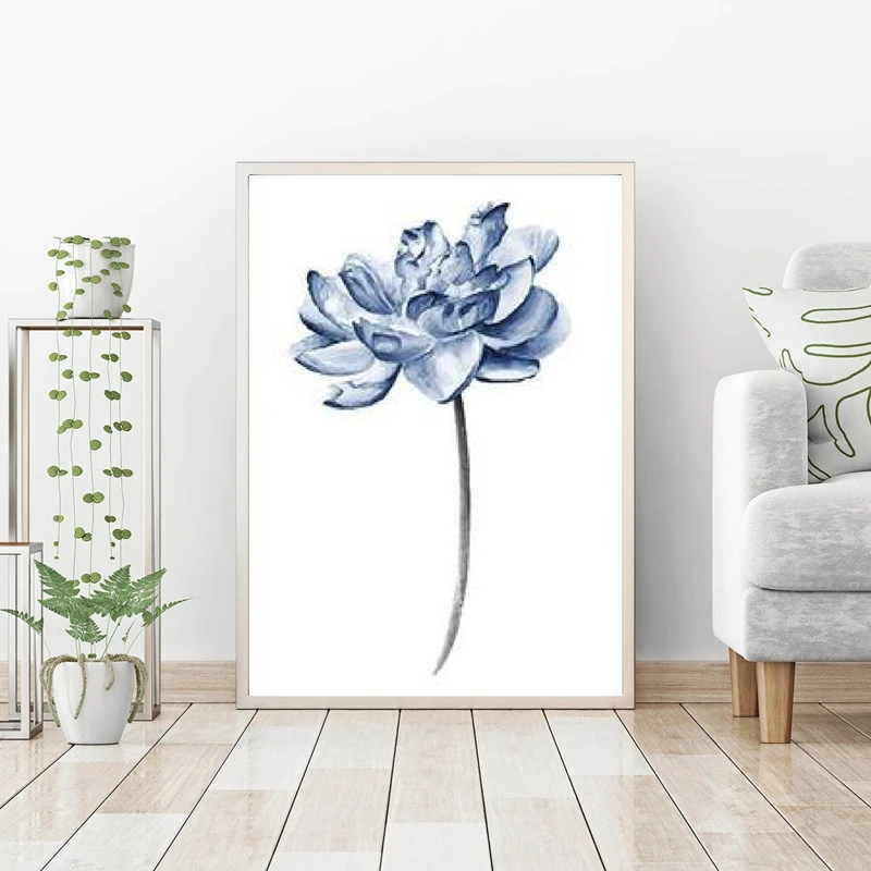 Watercolor-Flowers-Posters-Print-Kitchen-Wall-Decor-Blue-Peony-Bedroom-Wall-Art-Canvas-Painting-Pictures-Living (2)