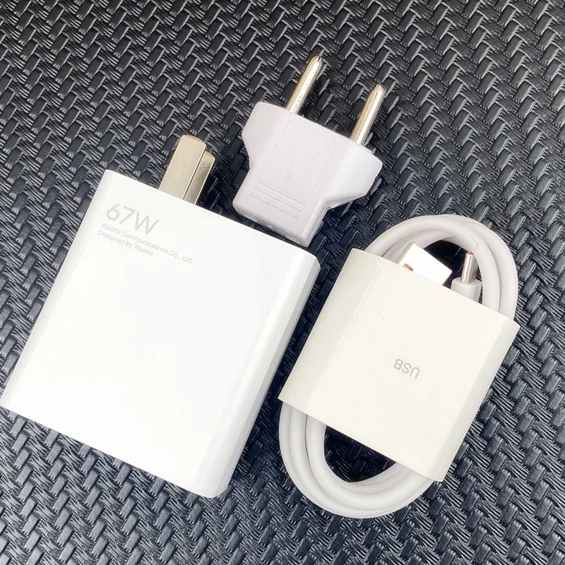 Original Xiaomi Mi 67W Turbo Fast Charger 5A USB Type C Cable for Xiaomi 11 Pro & Xiaomi 11 Ultra 36 Minutes Fully Charged