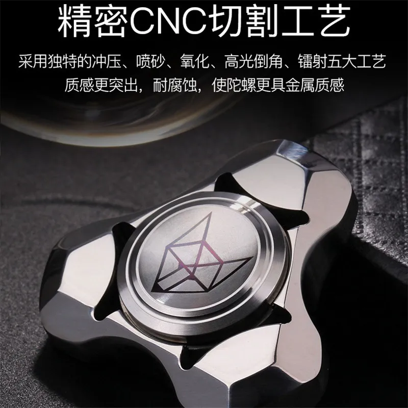 Спиннер EDC палец винт чистая сталь давление снижение гироскоп игрушки