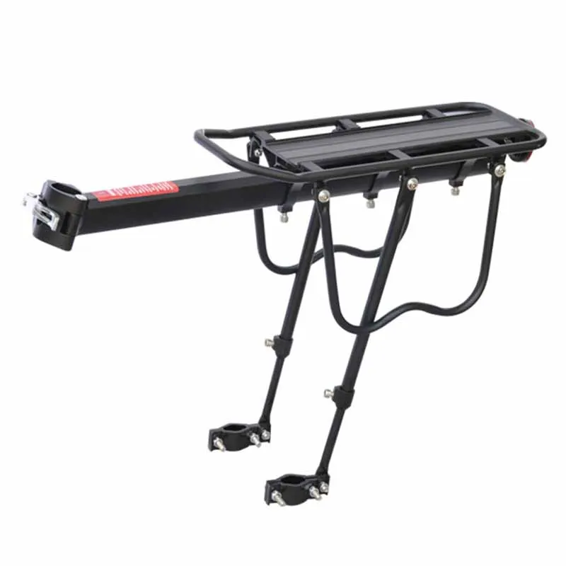 Online Bastidor de bicicleta de aleación de aluminio estante trasero de bicicleta 50KG Marco de liberación de pesaje soporte de portador de Pannier soporte de bicicleta FDX99