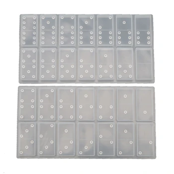 

Handmade Silicone Dominoes Resin Casting Mold Dominoes Game Play Epoxy Resin Mold Dominoes Game Casino Fun Art Crafts