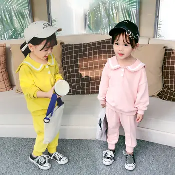

Children's Clothing Sets 2 3 4 5 6 7 8 9 Years Old Spring Autumn Long Sleeve Top + Pants Outfit Casual Toddler Girl Clothes Suit