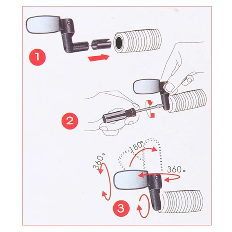 Велосипедное Зеркало для руля, Велосипедное Зеркало для заднего обзора, MTB шоссейное гоночное стальное зеркало, велосипедные зеркала, аксессуары