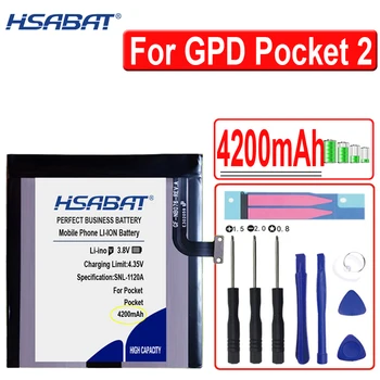 

HSABAT 4200mAh Battery for GPD Pocket2 Pocket 2 Handheld Gaming Laptop,GamePad tablet pc
