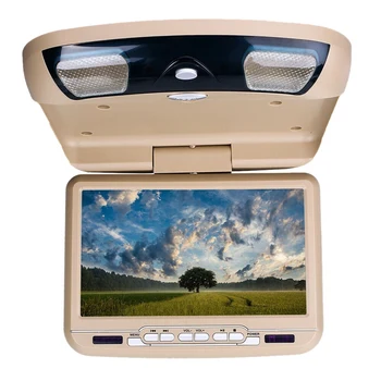 

9 Inch Car Roof Ceiling Mount Flip Down LED Digital Screen DVD Player USB SD MP5 IR FM Transmitter Speaker Game