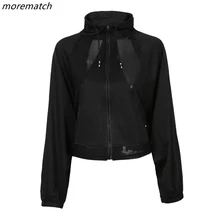 Morematch женское спортивное пальто с стоячим воротником для фитнеса, куртка с дышащей сеткой, куртка для тренажерного зала, куртка для тренировок, размер S-M-L