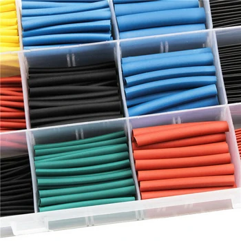 

750Pcs Heat Shrink Tube Tubing Insulation Cable Sleeve Flame Retardant