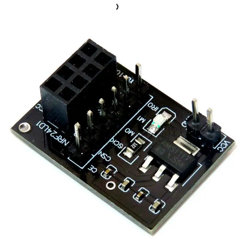 NRF24L01 3 В модуль беспроводного адаптера Новая плата для разъема 8 контактов |