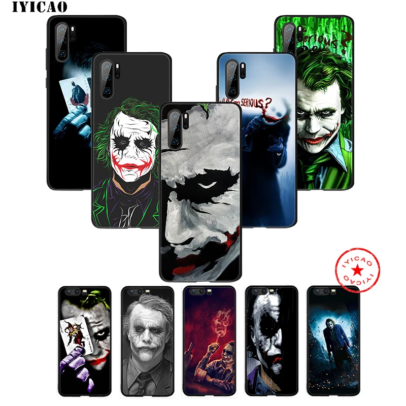 Бэтмен Джокер из &quotТемного рыцаря&quot мягкий чехол для huawei P30 P20 P10 P9 P8 2017 2016 2015 P Smart Z