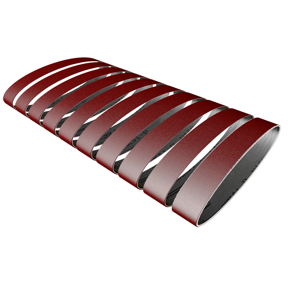 Abrasive Sanding-Belts Angle-Grinder Polishing-Replacement 10pcs for 60-1000 25x330mm/15x330mm