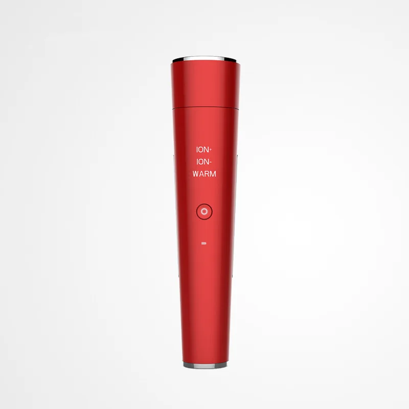  Portable Iontophoresis Ion Face Beauty Device USB Charge Heating Vibration Lift Facial Massager Cle