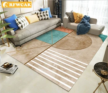 

Modern Nordic Light Luxury Carpet Bedroom Living Room Coffee Table Simple Bedside Blanket Large Area Full Cushion