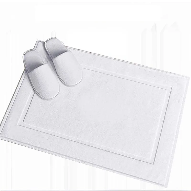 Ant-slip Cotton Hotel коврик на пол ванной SPA полотенца для входной двери ног в ванну