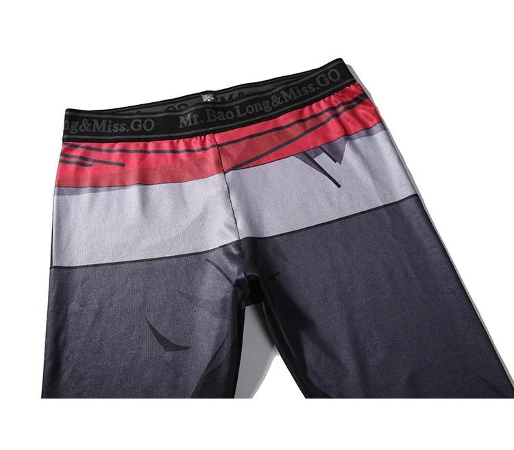 Мужские брюки, AliExpress, весна, стиль, здоровая красота, штаны для йоги, Мультипликация, Цифровой 3D принт, эластичные спортивные Леггинсы