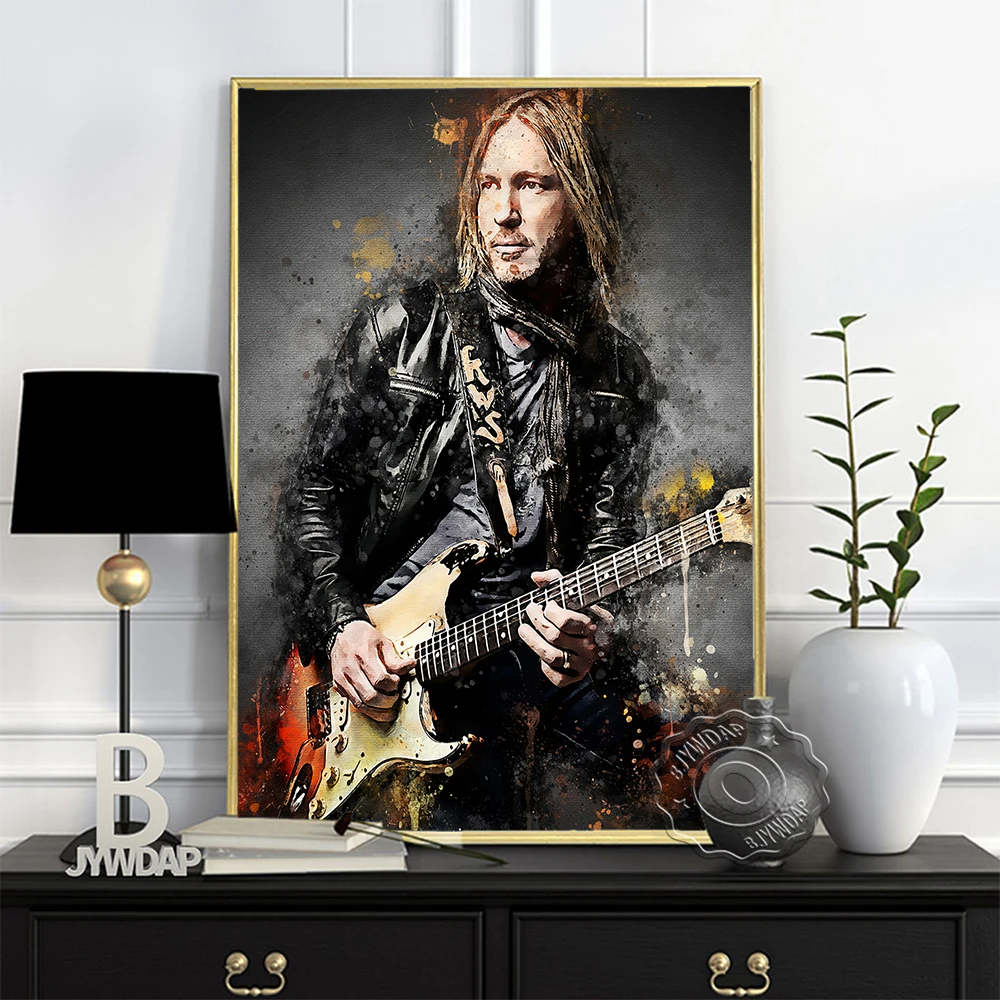 

Kenny Wayne Shepherd America Musician Art Poster, Kenny Wayne Art Prints, Blus Art Rock Guitarist Fans Collect Home Wall Decor
