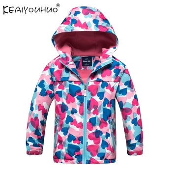

Warm Kids Clothes Boys Jackets Children Hooded Zipper Windbreaker Toddler Baby Fashion Coat Infant Waterproof Hoodies For Girls