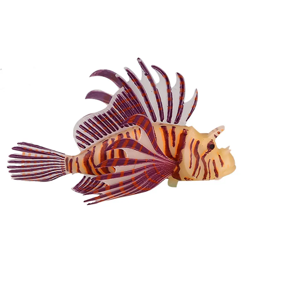 Aquariums and Supplies Floating Luminous Landscape Decoration Animal Ornaments Silicone Fish Style Underwater Safety - Цвет: 3