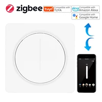 Tuya Smart Zigbee Light Switch Wifi Dimmer Light Switch Touch Dimmer Panel interruttore a parete 100-240V, funziona per Alexa Google Home