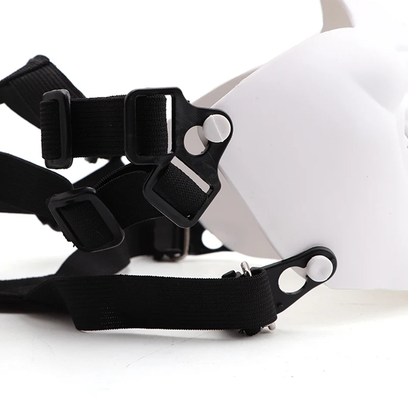 Полумаска для лица страшная улыбающаяся форма призрака Регулируемая Тактическая защита наружная спортивная одежда костюмы на Хэллоуин аксессуары