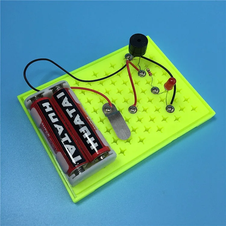 DIY телеграфный передатчик игрушка для научного эксперимента молодых студентов популяризация естественных материалов и технологий