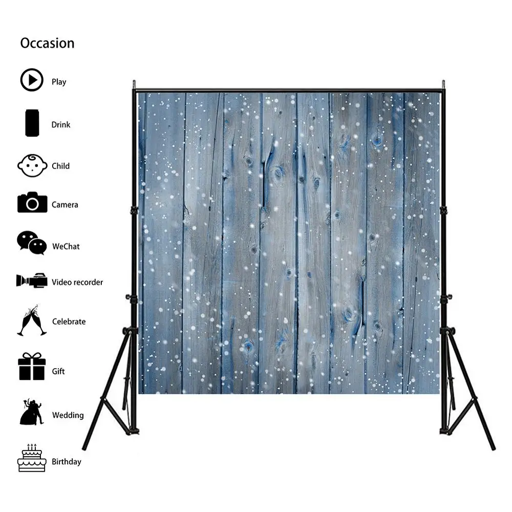 

5x5ft Solid Color Wooden Plat Series Photography Backdrops 150x150cm Photo Studio Props Home Party Festival Background