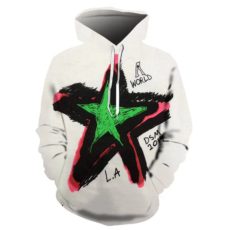 

Men Hoodies Pullover ASTROWORLD Hoodies Fashion Casual Pocket Colorful Hoody Sweatshirts Streetwear Hope you are here 3D Hoodie