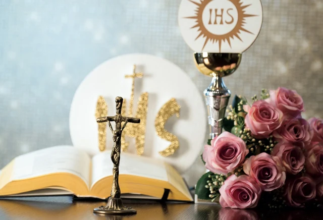 Laeacco Christian Holy Bible Baptism Ceremony Church Party Decor Portrait Photography Background Photo Backdrop For Photo Studio NBK30695