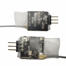 R6DSM Mini alıcı R6DS için uygun Radiolink AT9 AT10 destek SBUs geçiş F3 uçuş kontrol