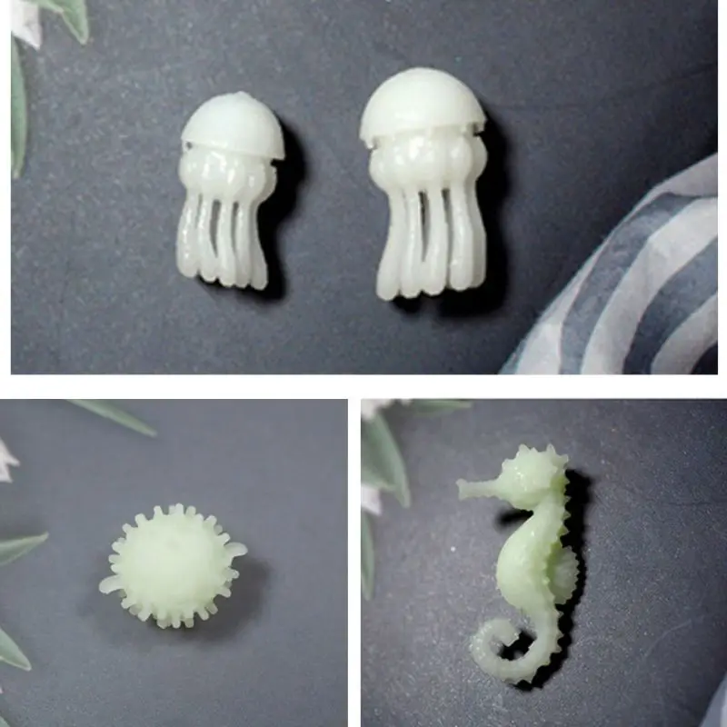 

Mini Jellyfish Modeling Resin Mold Ocean Theme Fillers DIY Filling Materials