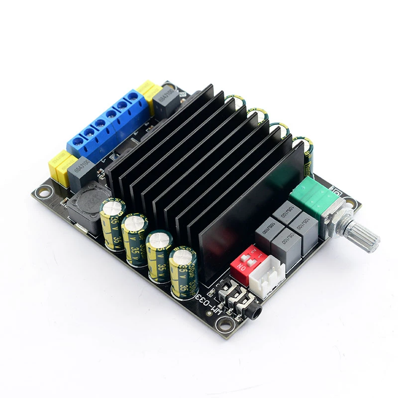 Free Shipping Digital Amplifier Audio Board Tda7498 Power Audio Amp 2 0 Class D Amplifiers Stereo Hifi Amplifier Dc12 36v 100w 2 Amplifier Aliexpress