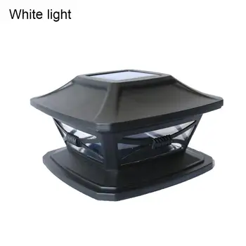 

LED Solar Post Light Barrier Light Smart Light Control Wall Light Garden IP65 Waterproof Easy To Install Garden Terrace Courtyar