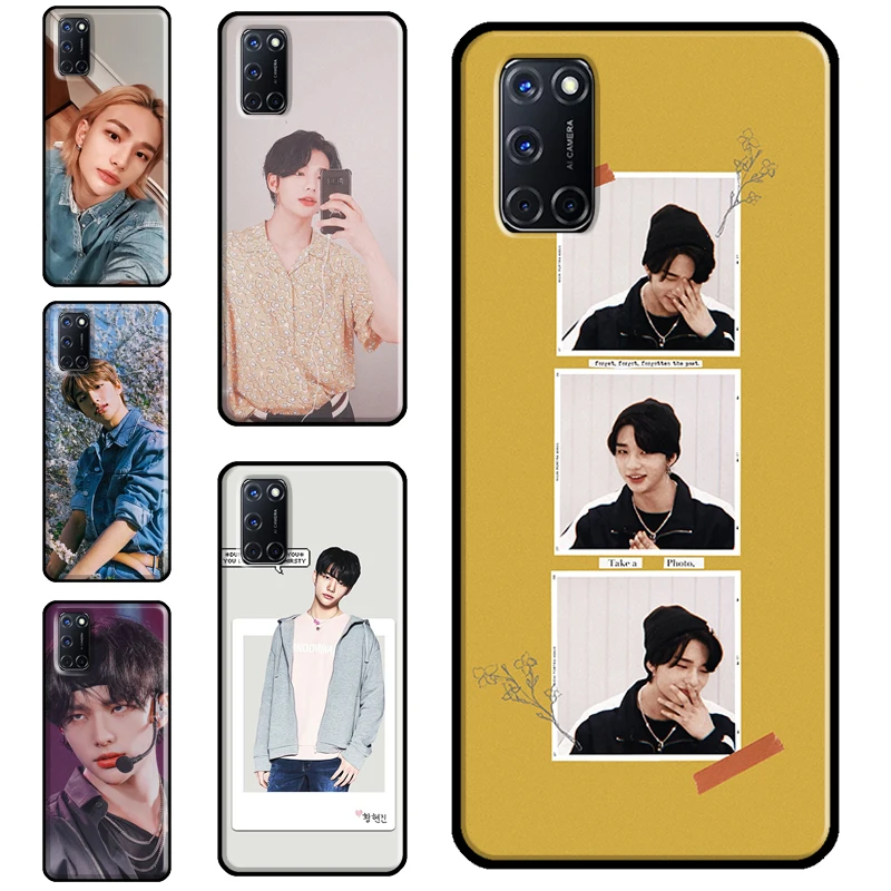 Hot Kpop Stray Kids Hyunjin Case For OPPO A52 A72 A92 A83 A91 A93 A15 A3S A5S A1K F7 Reno2 Z A31 A53 A5 A9 2020 Cover | Мобильные