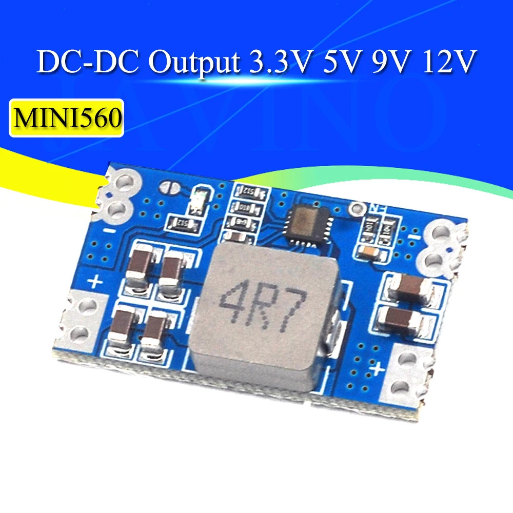 Понижающий модуль DC-DC Javino 5A источник стабилизированного напряжения MINI560 выход 3 5