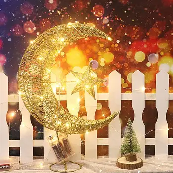 

LED Christmas Tree Topper Colorful Glowing Treetop Star Lights Christmas Tree Topper Star Lights For Christmas Party Decoration