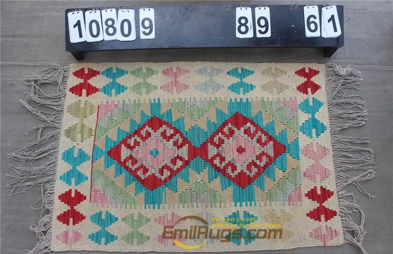 Келим ковер из натуральной шерсти прошитый вручную для жизни gc131Afghan07yg22
