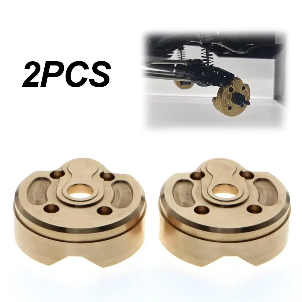 NEW 2Pcs Brass Portal Steering Knuckle Cap Housing for 1:10 RC Crawler Axial Capra1.9 UTB SCX10 III | Игрушки и хобби