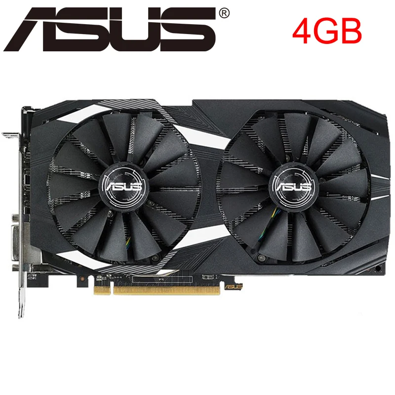 

ASUS Video Card RX 580 4GB 256Bit GDDR5 Graphics Cards for AMD RX 500 series VGA Cards RX580 Used DisplayPort HDMI DVI