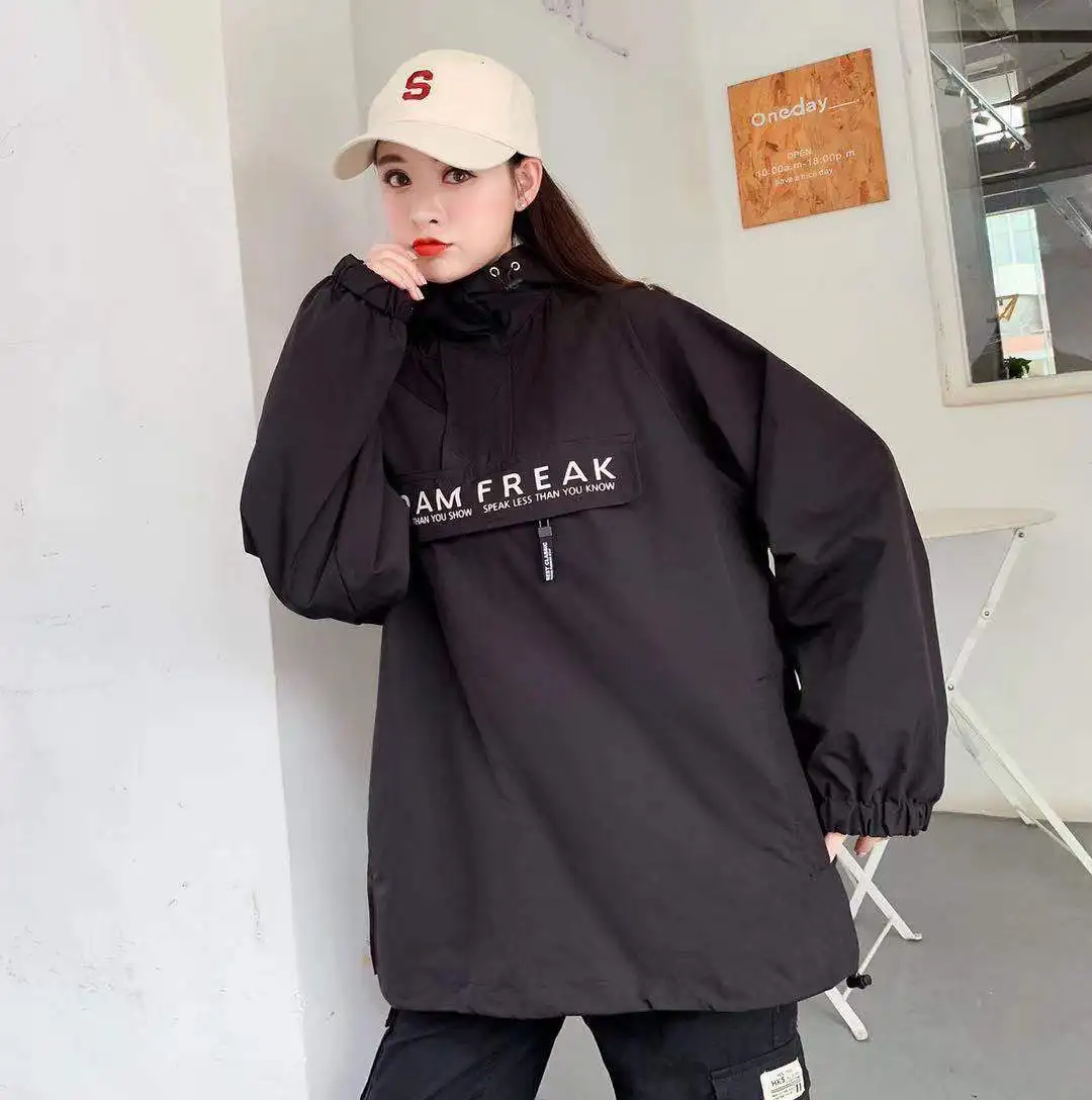 Осенняя рабочая одежда куртка женская шляпа Harajuku Veste Femme Casaco Feminino ривердейл уличная Bts пальто и куртки женские