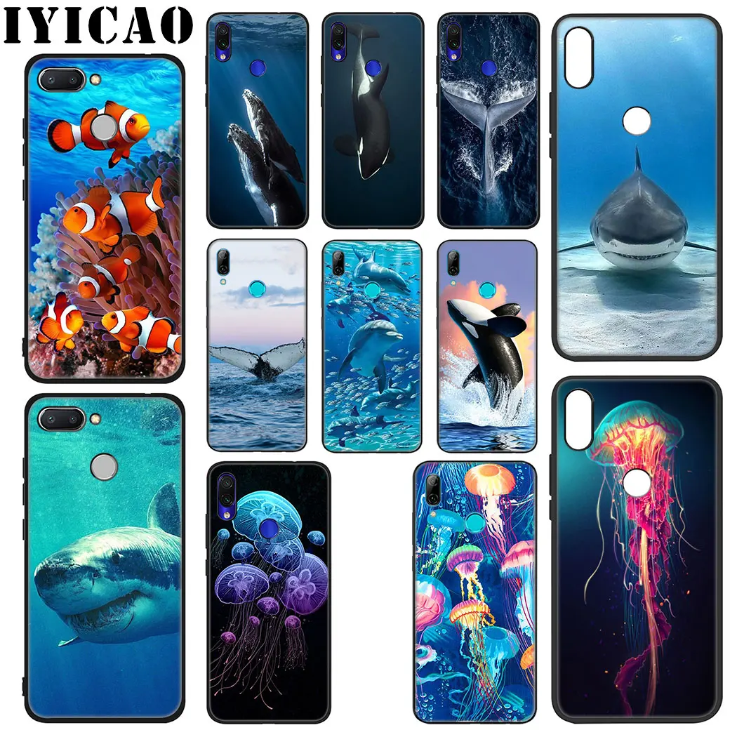 IYICAO Мирового океана мягкий чехол для Xiaomi Redmi Note 5 6 7 8 Pro 5A Prime 4 4X телефона |