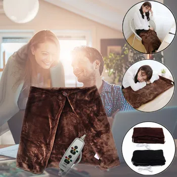 

1 x 5V/4W Heated Electric Shawl for USB Intelligent regulation Heating Blanket Pad Shoulder Neck Mobile Heating Shawl charger