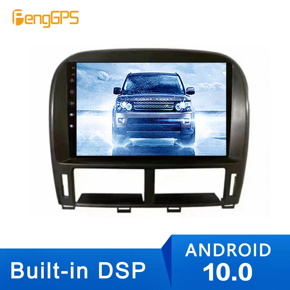 

2Din android10 4+64G Car gps multimedia DVD player For Lexus LS430 1999-2006 Navigation with wifi bluetooth radio