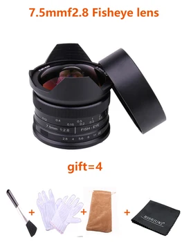 

RISESPRAY 7.5mm F/2.8 Wide Angle Fisheye Lens 180 Degree Multi-coated for Sony E Mount A9 A7 A7S A7RII A7 Fuji FX Mount Hot Sale