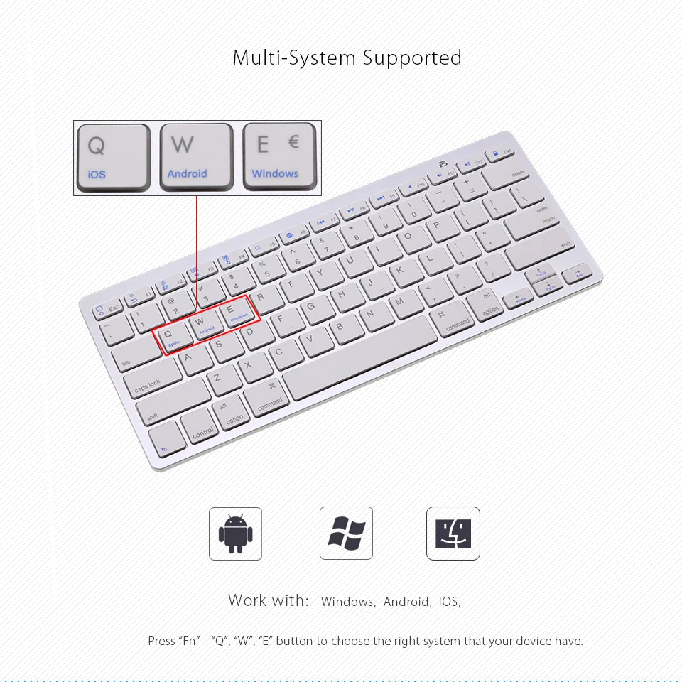 Мини Bluetooth клавиатура тонкая беспроводная клавиатура для iPhone11 iPad Pro Air Mac Book Pro планшет Поддержка Windows iOS Android OS