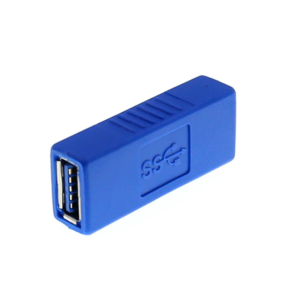 USB 3,0 тип A Женский к гнездовому разъему адаптер USB3.0 AF К AF муфта F/F пол смены расширитель конвертер для ноутбука 1 шт