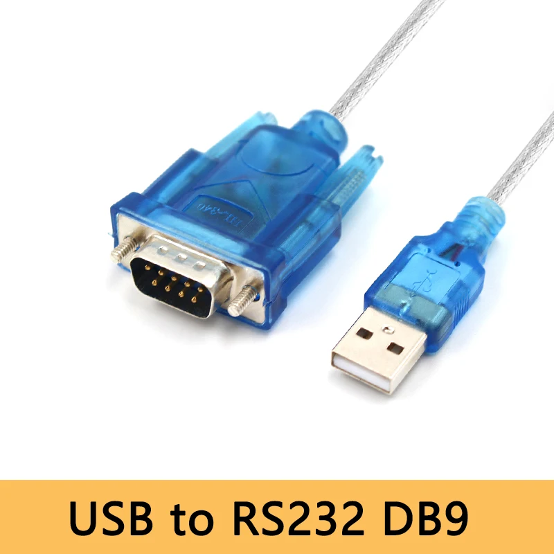 USB к RS232 последовательный порт 9 контактный кабель DB9 переходник для